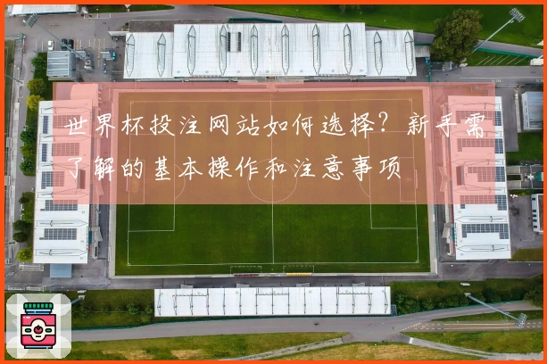 世界杯投注网站如何选择？新手需了解的基本操作和注意事项